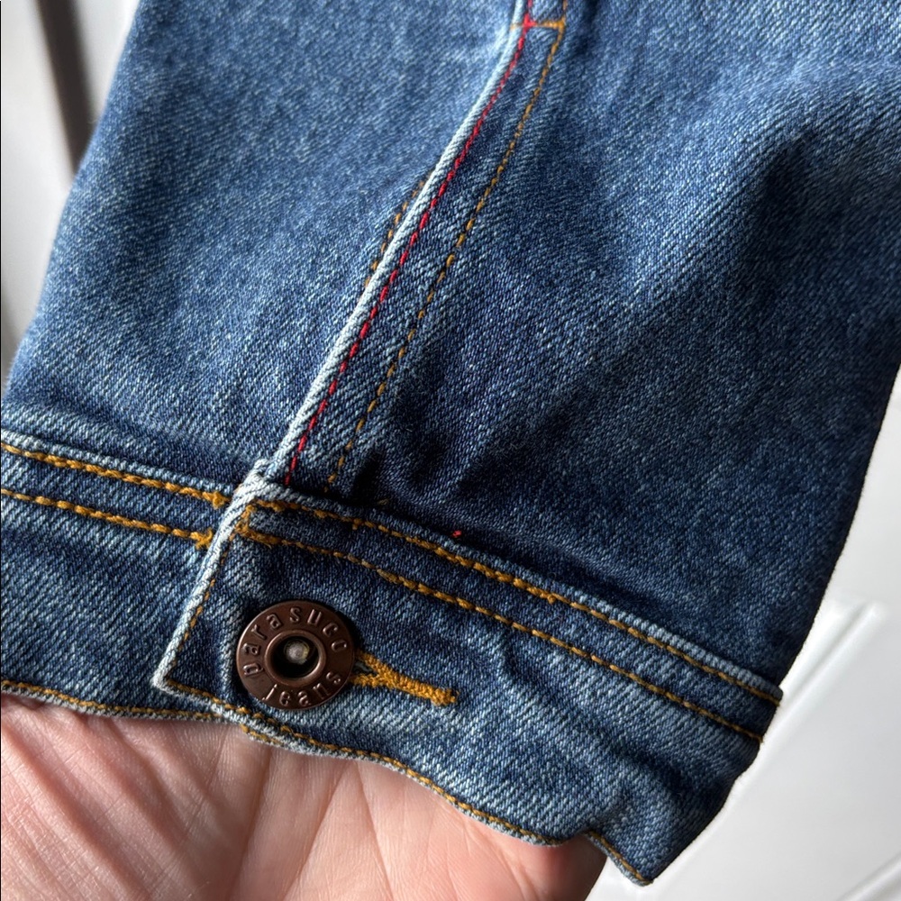 Parasuco Dark Blue Jean Jacket - Picture 4 of 5